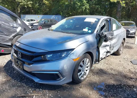 2020 Honda Civic Lx z USA, uszkodzony, nr VIN 2HGFC2F60LH523626